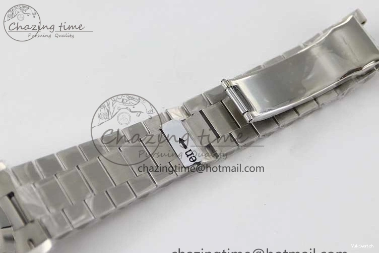 Edition 40mm 904L TWF A2836 SS Ice Date SS on Steel Bracelet Dial 1:1 Day Blue Best 0108